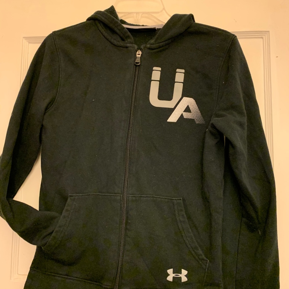 Boys Under Armour Zip Up Hoodie